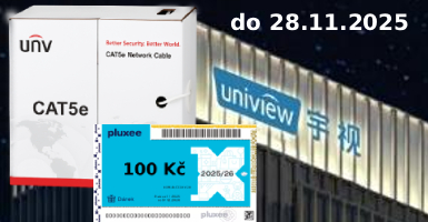 Pluxee za Uniview UTP Kabely